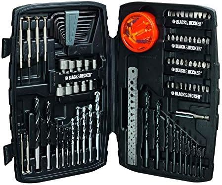 Black Decker A7212 Coffret de 150 Accessoires de perçage vissage