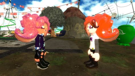 Octoling Meggy Meets Desti By Altrockfan2005 On Deviantart