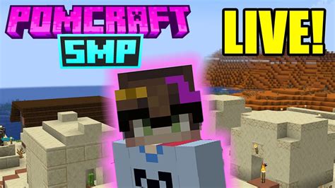 Building A Massive Pyramid Typom Smp Minecraft Live Youtube