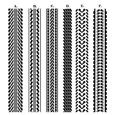 Bike Tire Tread Pattern