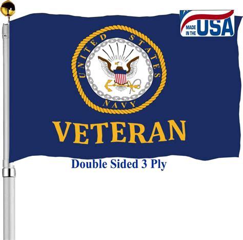 Amazon Army Veteran Emblem Flags 3x5 Outdoor Double Sided US Army