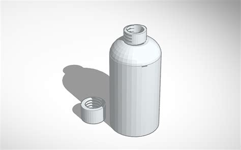 3d Design Water Bottle Tinkercad