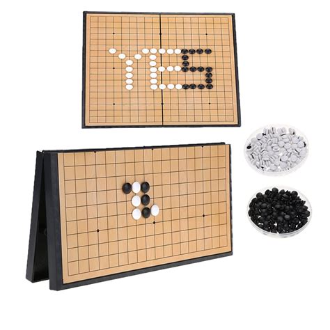 Buy Magnetic Go Game Set Folding Go Game Board Set Chinese Chess Set