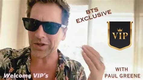 Step Into The World Of Paul Greene Your Vip Pass To Behind The Scenes