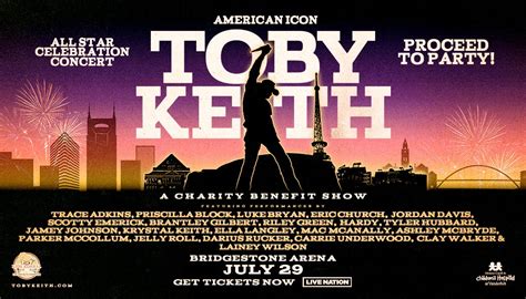 Toby Keith: Allstar Celebration honoring an American Country Icon -Toby ...