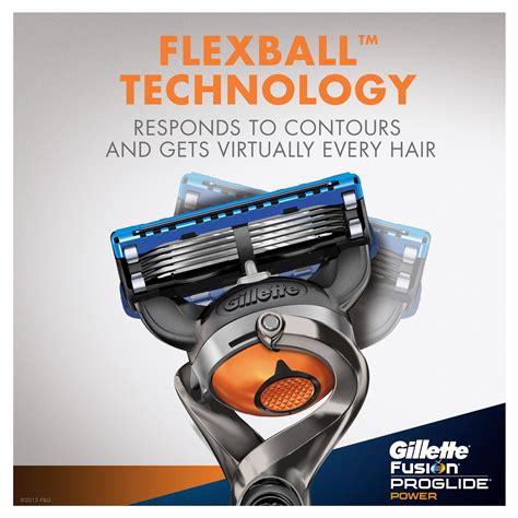 Gillette Fusion Proglide 5 Power Flex Ball Mens Razor 1pc Online At