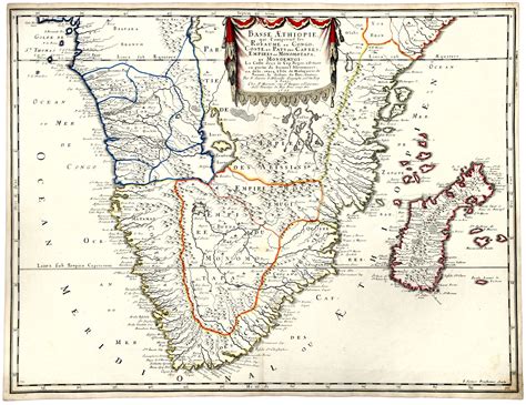 Southern Africa BASSE AETHIOPIE Qui Comprend Les ROYAUME De CONGO