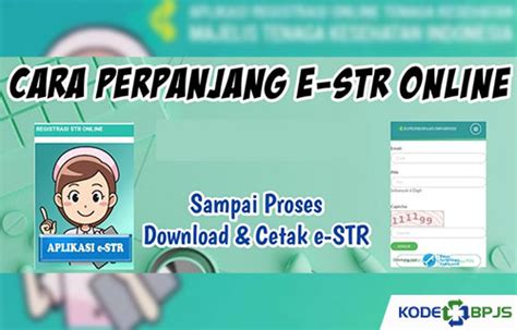 Cara Perpanjang Str Perawat Perumperindo Co Id