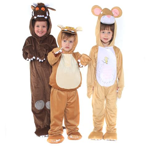 Kids The Gruffalo Jumpsuit Gruffalos Child & Mouse Book Day Fancy Dress Costume | eBay