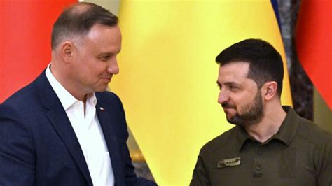 Andrzej Duda Rozmawia Z Wo Odymyrem Ze Enskim Pad Y Wa Ne Deklaracje