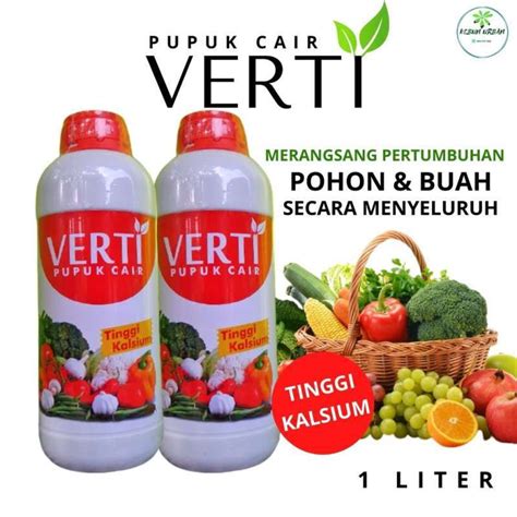 Jual Verti Cals Pupuk Penyubur Tanaman Tinggi Kalsium Pengendali Busuk