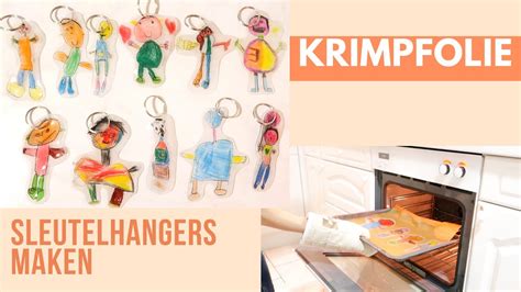 DIY Sleutelhangers Maken Met Krimpfolie Gift Idea JUF MUSHI