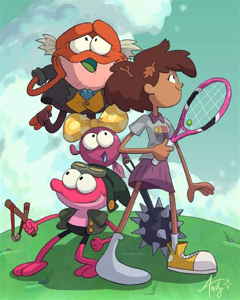 Amphibia Cartoon Fan Disney Xd Cartoon Art