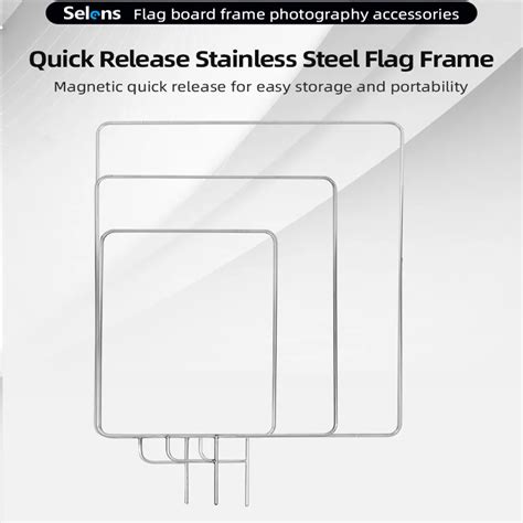 Selens Removable Video Studio Stainless Steel Flag Panel Reflector