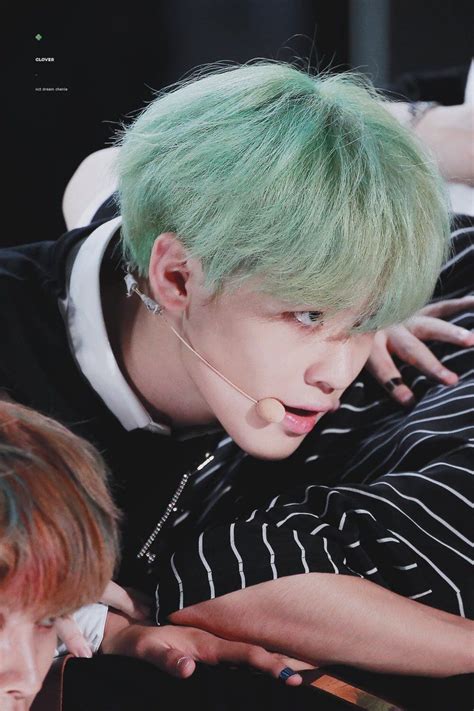 Chenle Chenle Green Hair Chenle Nct Nct Chenle