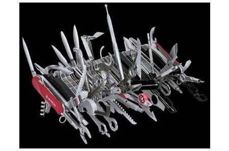 Wenger offers 85 tools on this Swiss Army Knife - Luxurylaunches