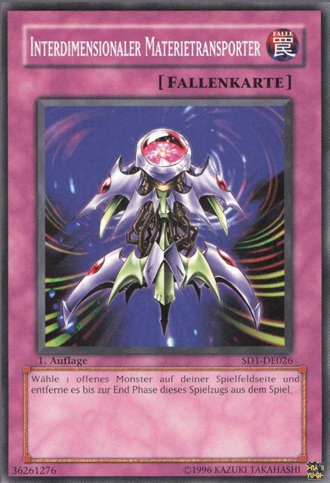 Recollectibles Sammelkarte Yugioh Karte Interdimensionaler