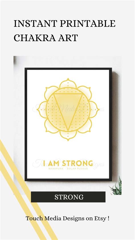 Chakra Print Chakra Art Affirmation Poster I Am Print Spiritual