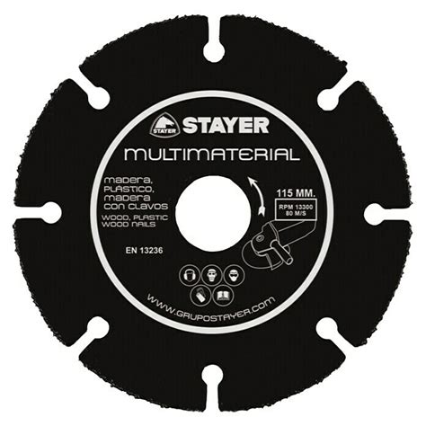 Stayer Disco De Corte Widia Multimaterial 125 Mm 1 Ud BAUHAUS