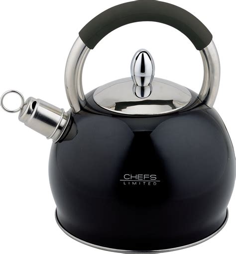 Buy Chefs Limited Stainless Steel Whistling Tea Kettle 275 Quart