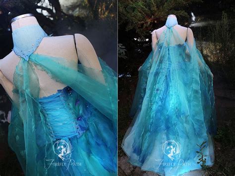 Water Faerie Back View By Firefly Path Water Fairy Costume Festival