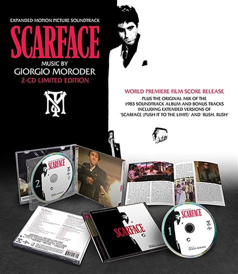 Scarface 1983 Expanded Soundtrack CD 2 Disc LIMITED EDITION Scarface