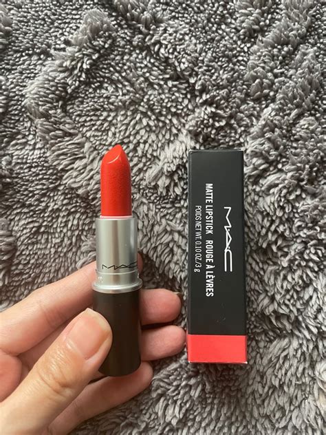 Authentic Bnib Mac Matte Lipstick So Chaud On Carousell