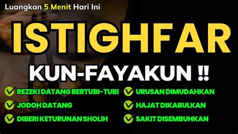 Dzikir Istighfar Tentramkan Hati Tenangkan Pikiran Astaghfirullah