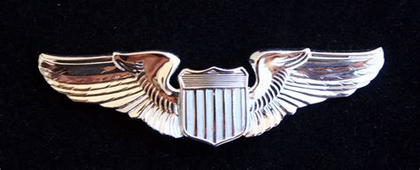 Us Air Force Pilot Badge Wing Pin Up Hat Authentic Aviator Ebay