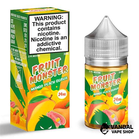 Fruit Monster Salt Mango Peach Guava