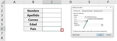 C Mo Hacer Una Lista Desplegable En Excel