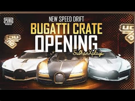 Bugatti Crate Opening In Pubg Mobile Bgmi Youtube