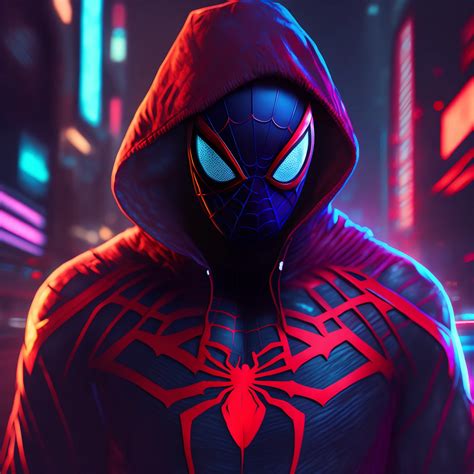 Spider Man Cyberpunk 8k