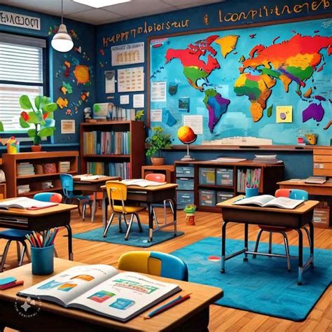 classroom   wall  maps   world map   wall premium