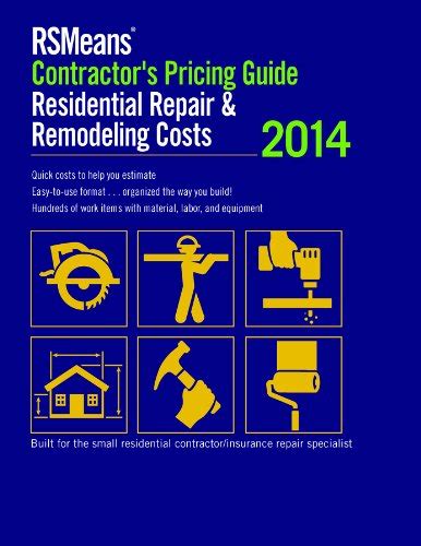 2014 Contractor S Pricing Guide Residential Repair Remodeling RSM