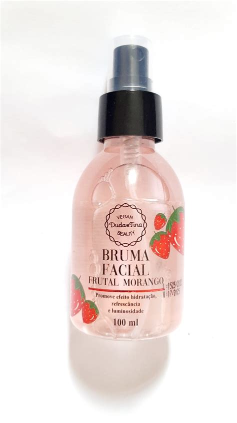 Bruma Facial Duda E Tina Vegan Beauty Frutal Morango Beleza Na Web