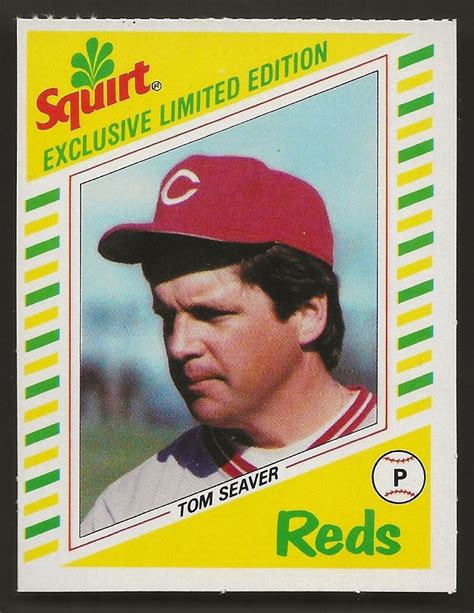 Squirt Limited Edition Tom Seaver Ebay