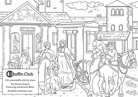 Map Of Roman Empire Coloring Pages