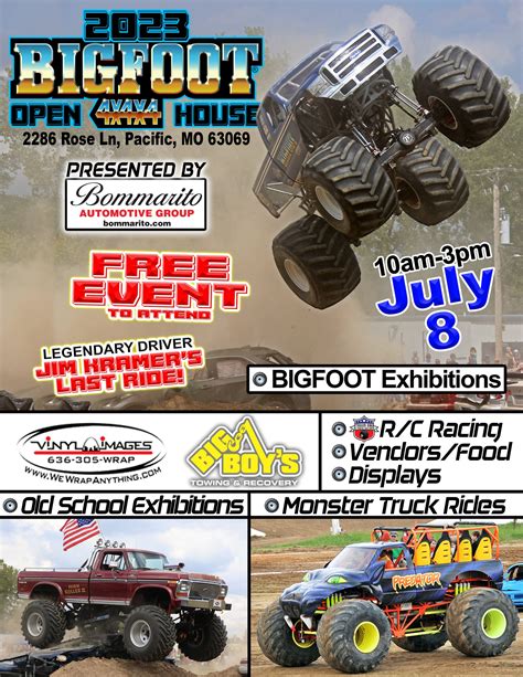 Monster Truck Madness – See ya at BIGFOOT 4×4 Open House this weekend ...