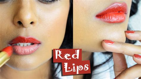 How To Apply Red Lipstick Like A Pro Makeup Artist Tips And Tricks Youtube