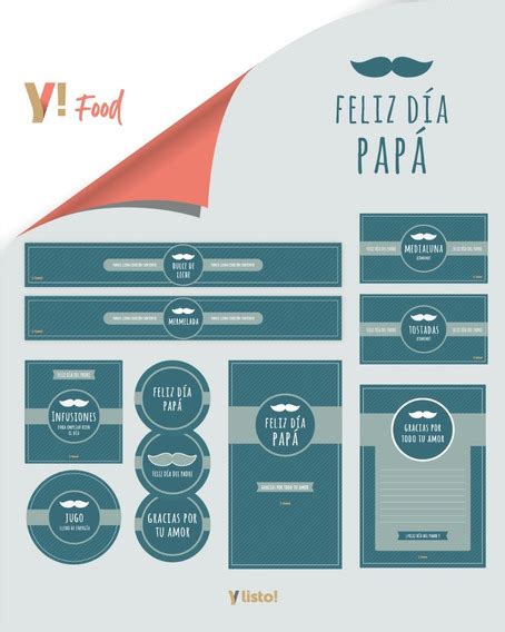 Kit Imprimible Dia Del Padre Mercadolibre