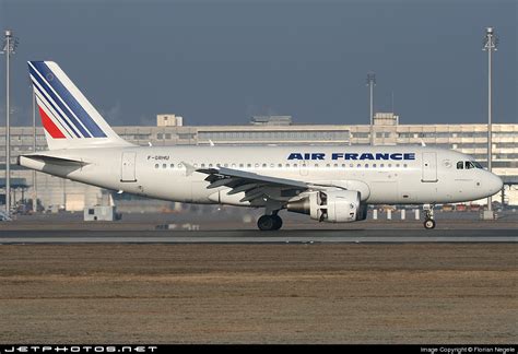 F GRHU Airbus A319 111 Air France Florian Negele JetPhotos