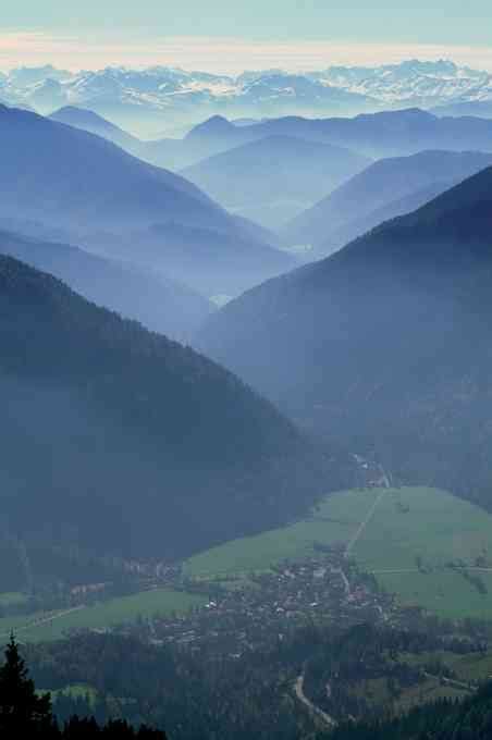 Deutsche Alpenstraße Panoramatour vom Bodensee zum Königssee