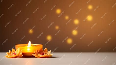 Premium AI Image | Oil lamp decoration in happy Diwali festival