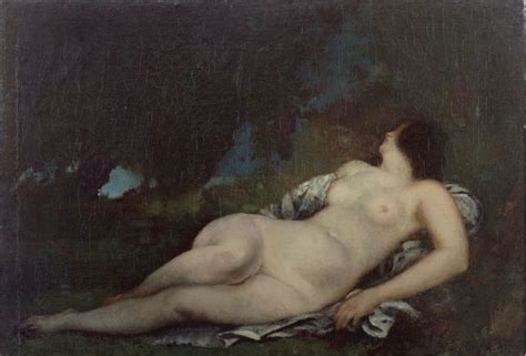 Dazing Woman By Courbet Tottori Museum Category Google Art Project