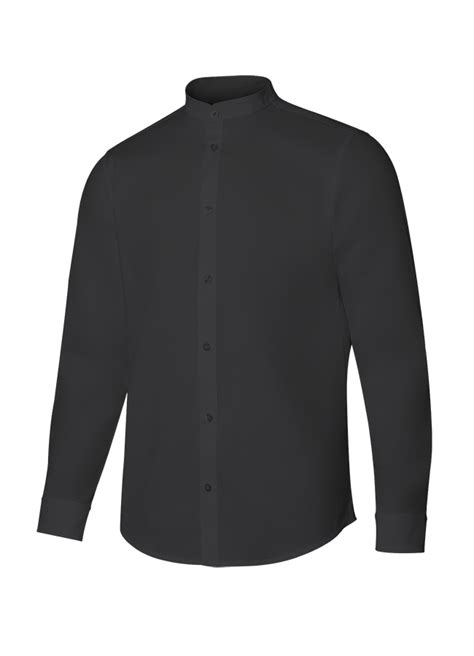 VELILLA CAMISA CUELLO TIRILLA STRETCH MANGA LARGA HOMBRE Renza Uniformes