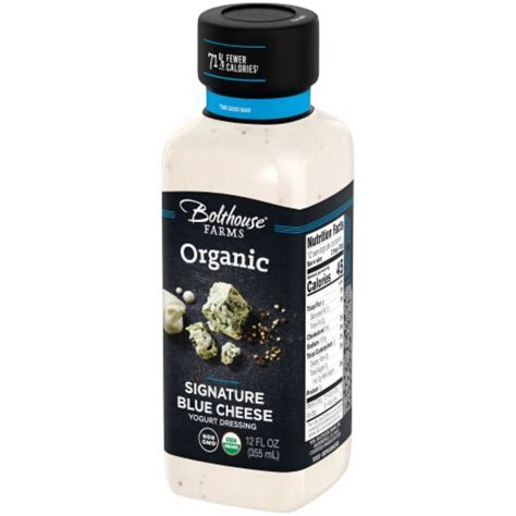 Bolthouse Farms Organic Signature Blue Cheese Yogurt Dressing, 12 fl oz ...