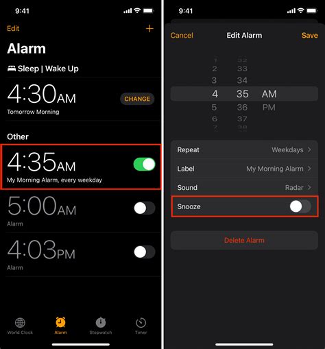 How To Disable The Alarm Snooze Button On Your Iphone