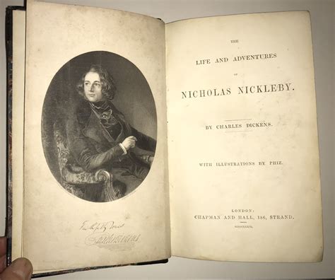 Nicholas Nickleby By Charles Dickens With Illustrations By Phiz By