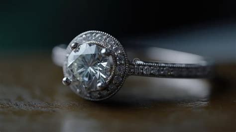 A Close-up Shot of the Brides Stunning Engagement Ring Created with ...